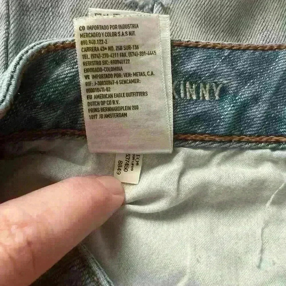 American Eagle Outfitters Woman’s Vintage Collection Skinny Jeans- Size 8 R - Picture 6 of 10